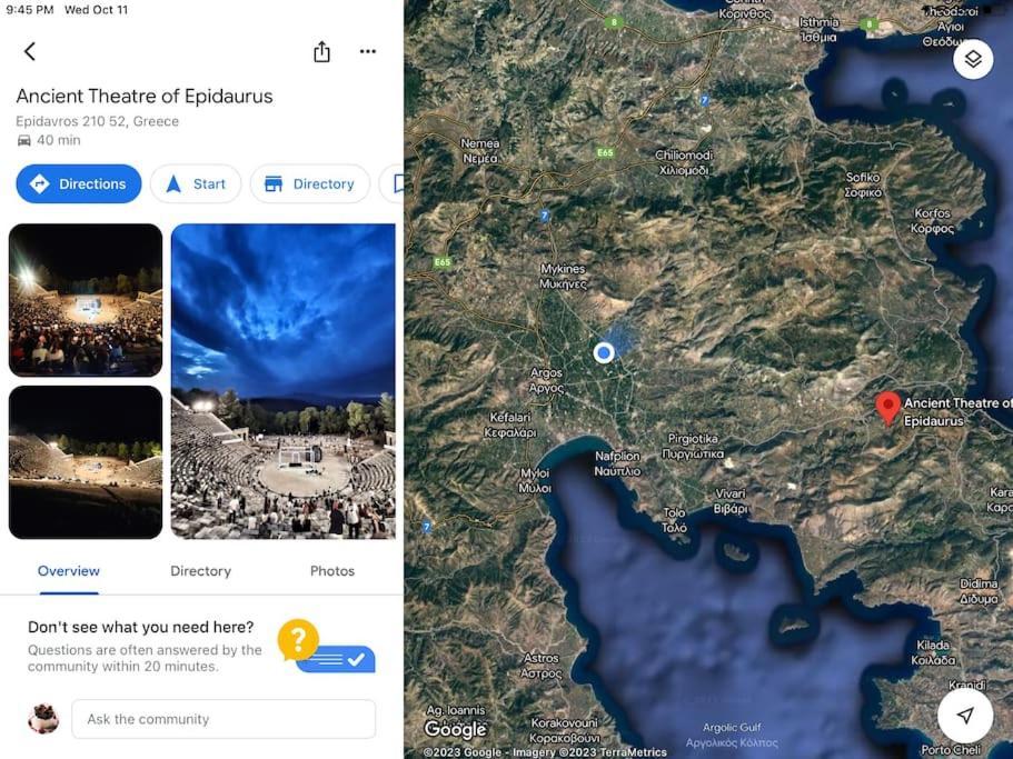 Lidas Sunny Guest House Argolis Anabolu Dış mekan fotoğraf